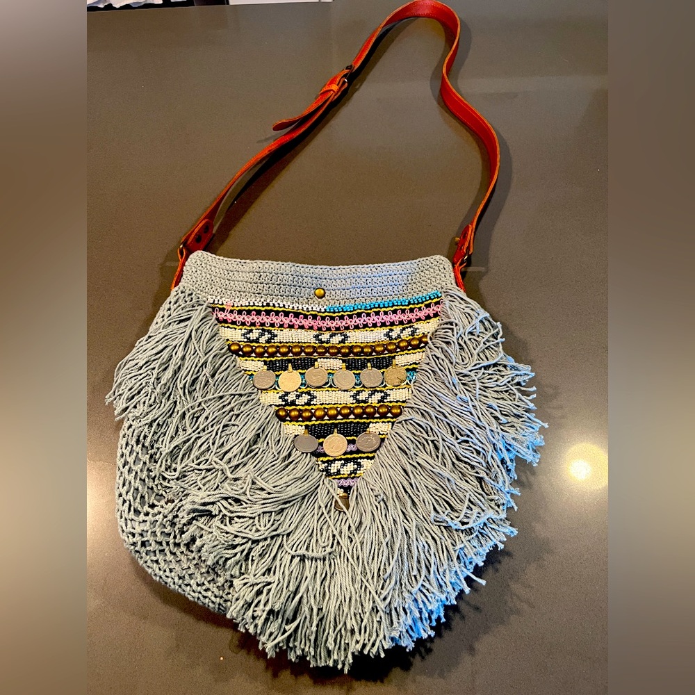 Elliot Mann New York crossbody boho bag - worn once